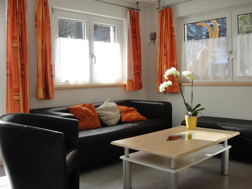 Haus Alpenstern Apartment Saas-Grund Bilik gambar