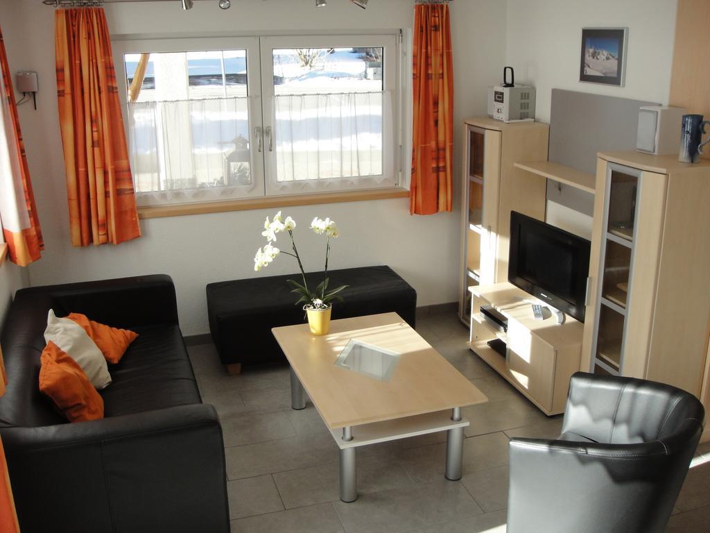 Haus Alpenstern Apartment Saas-Grund Bilik gambar