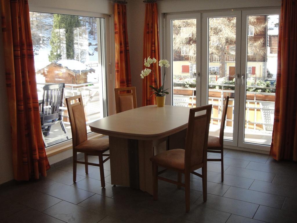 Haus Alpenstern Apartment Saas-Grund Bilik gambar