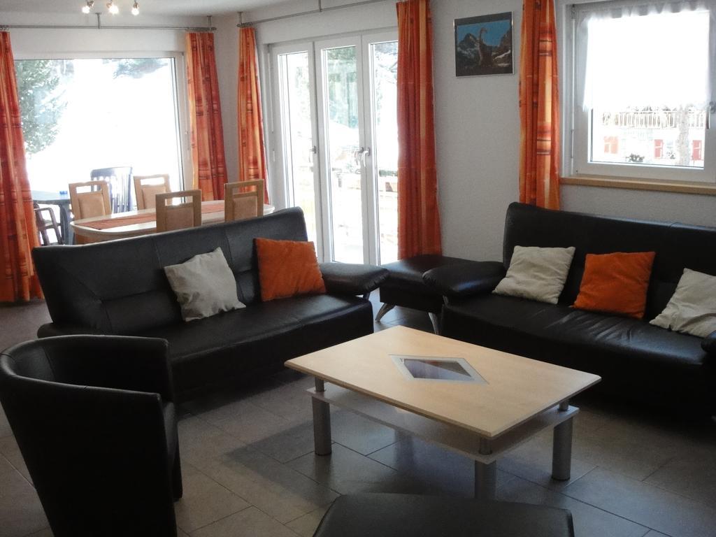 Haus Alpenstern Apartment Saas-Grund Bilik gambar
