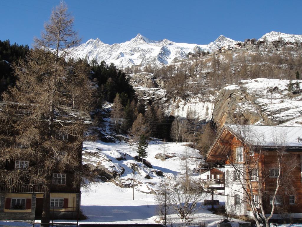 Haus Alpenstern Apartment Saas-Grund Bilik gambar