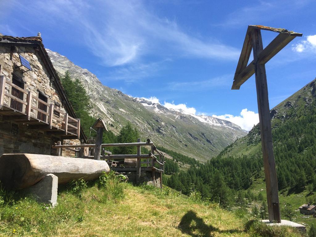 Haus Alpenstern Apartment Saas-Grund Luaran gambar